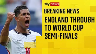 England beat Norway to reach the World Cup semi-finals