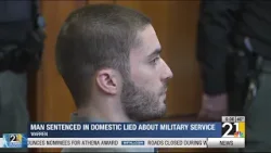 Vienna man caught lying about military service sentenced for strangling woman holding child