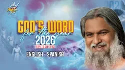God's Word for the Year 2026 – Sadhu Sundar Selvaraj | English - Spanish