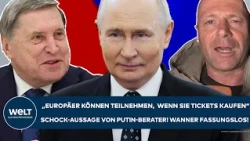 UKRAINE WAR: "Europeans can attend if they buy a ticket" - Putin advisor lashes out!