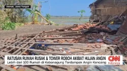 Hujan dan Angin Kencang Rusak Rumah dan Jalan di Garut dan Demak