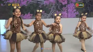 Little dancers filled the studio with joy