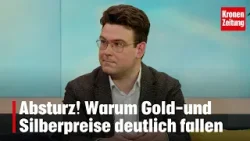 Warum Gold-und Silberpreise deutlich fallen | krone.tv NEWS