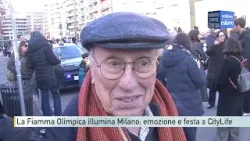 La Fiamma Olimpica illumina Milano: emozione e festa a CityLife