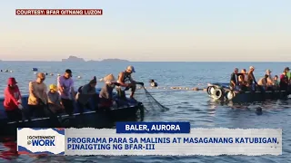 Programa para sa malinis at masaganang katubigan, pinaigting ng BFAR-III