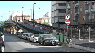 Brt a Bari, il ponte di corso Cavour diventa a doppio senso. Dubbi dei commercianti: “Sarà il caos”
