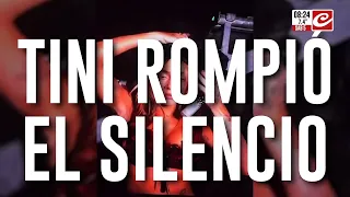 Tini se cansó y rompió el silencio: "A mis papás los tengo bloqueados"