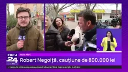 Robert Negoiță a semnat controlul judiciar la poliție. Ce a declarat în fața jurnaliștilor