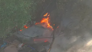 Wildfire in Garland County 90% contained, officials say