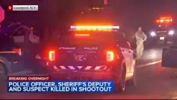 2 law enforcement officers, suspect killed near Syracuse, New York