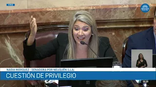 SENATOR NADIA MÁRQUEZ - SESSION 07/26/16
