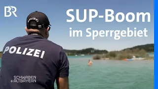 SUP-Boom am See: Wie Freizeit den Naturschutz unter Druck setzt | Schwaben + Altbayern | BR