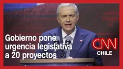 Gobierno de Kast pone urgencia legislativa a 20 proyectos y oposición acusa inconstitucionalidad
