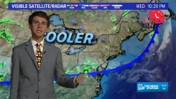Fall temps are back! Highs in the 40s on Saturday