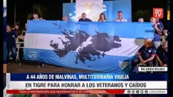 CINCO TV - A 44 AÑOS DE LA GUERRA DE MALVINAS, EL MUNICIPIO DE TIGRE HOMENAJEÓ A LOS HÉROES