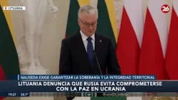 ?? DENUNCIA DIPLOMÁTICA | Lituania acusa a Rusia de evadir compromisos de paz en Ucrania