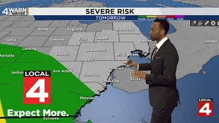 Metro Detroit weather forecast, Aug. 14, 2026  -- 11 p.m. Update