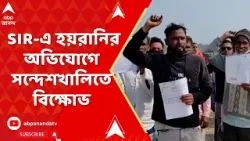 Sandeshkhali : সন্দেশখালি ১ নম্বর ব্লকে SIR-এ হয়রানির অভিযোগ ঘিরে বিক্ষোভ