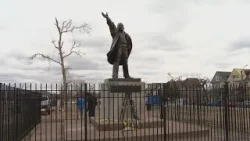 MLK statue stands again, months after being toppled by May 16 tornado