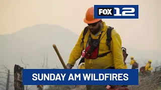 Oregon wildfire update, Sunday morning, July 26