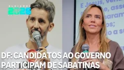 DF: Gubernatorial candidates participate in interviews this Wednesday (21)