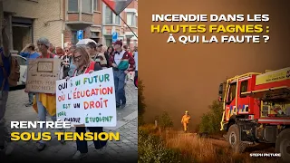Tense back-to-school, Fagnes wildfire: who is to blame? and more paid parking in Liège