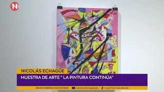 Nicolás Echagüe | "Painting Continues" Exhibition