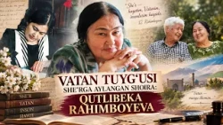 VATAN TUYG‘USI SHE’RGA AYLANGAN SHOIRA:QUTLIBEKA RAHIMBOYEVA I SHER SAYYORASI (03.10.2026)