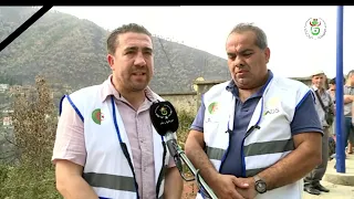 Jijel / Wildfires – Support | Humanitarian solidarity aid arrives for affected families