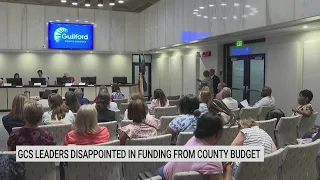 Guilford County Schools leaders disapointed in funding from county budget