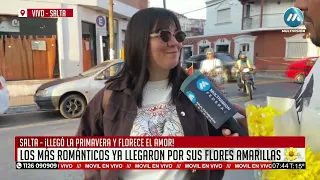 Salta se tiñó de amarillo por la llegada de la primavera