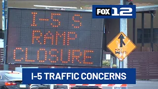 Drivers concerned about traffic ahead of I-5 closure in Portland’s Rose Quarter