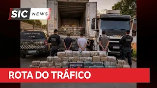 350kg shipment of skunk seized by Military Police in Porto Velho