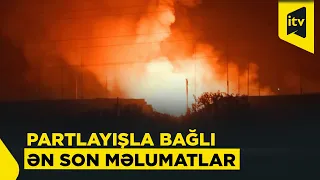 Goranboyda sursat anbarında partlayış baş verib, xəsarət alan olmayıb