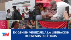 VENEZUELA I Familiares de presos políticos realizan una huelga de hambre VENEZUELA I Familiares de presos políticos realizan una huelga de hambre