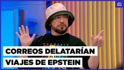 Salfate explica los MISTERIOSOS CORREOS que vinculan a EPSTEIN con viajes en el tiempo