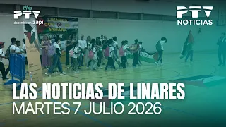 📺 PTV NEWS LINARES HD | Linares welcomes the children from the Vacaciones en Paz program | July 7