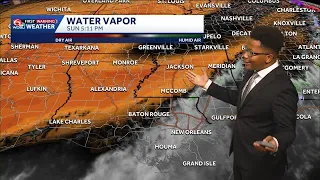 Drier air keeps rain chances low in Southeast Louisiana and Mississippi's weather forecast