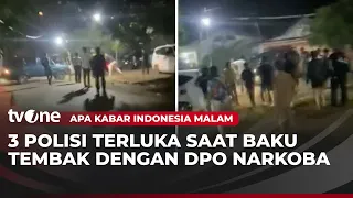 Tiga Polisi Baku Tembak Dengan DPO Narkoba | AKIM tvOne
