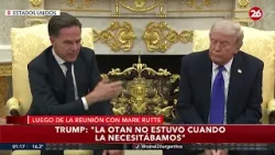? CRISIS DIPLOMÁTICA | Trump insiste en su descontento con Europa