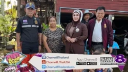 Dr. Manas Nonuch joins hands with "Madam Nan," CEO of NLD GROUP, to wade through floodwaters and ...