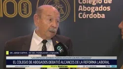 Distintas miradas sobre la Reforma Laboral fueron discutidas en el Colegio de Abogados de Córdoba