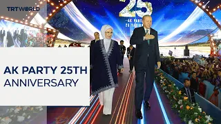 Türkiye's ruling AK Party marks 25th anniversary