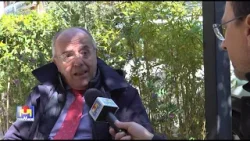 Giacomo Abrusci del M5S Acquaviva delle Fonti intervistato dal direttore Maiulli. Gli orari del tg