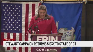 Erin Stewart’s campaign returns $183K in unspent public funds to state of Connecticut