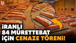 ABD tarafından Hint okyanusunda batırılan 84 İranlı mürettebat için cenaze töreni düzenlendi!