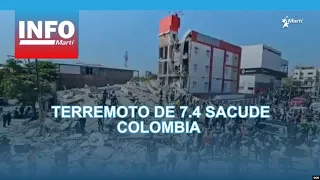 7.4-magnitude earthquake strikes western Colombia this Monday