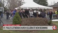 В лютеранской церкви Святого Павла в городе Элма началось строительство нового храма.