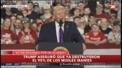 ? SIGUE LA GUERRA | Trump advierte que EEUU aún tiene miles de objetivos por atacar en Irán