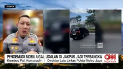 Pengemudi Ugal ugalan di Jakarta Pusat Resmi Jadi Tersangka